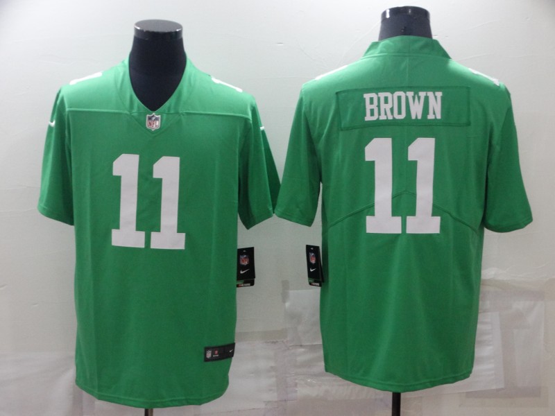 Nike Eagles 11 A. J. Brown Green 2022 NFL Draft Color Rush Limited Jersey,We sell and wholesale Nike Eagles 11 A. J. Brown Green 2022 NFL Draft Color Rush Limited Jersey on line form chian!
